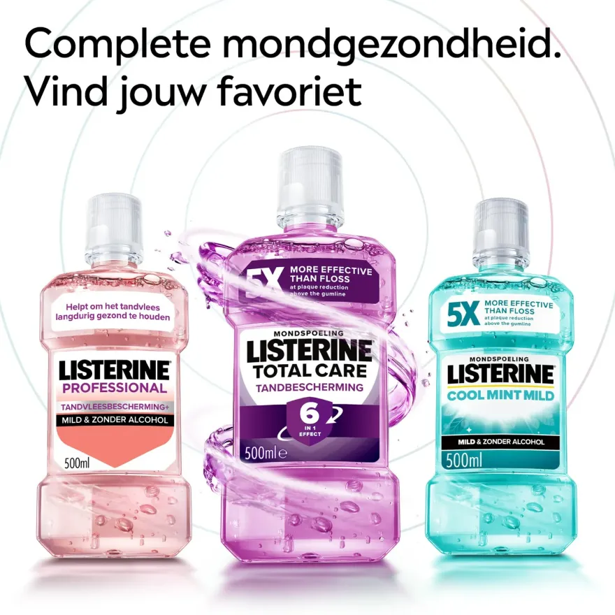 Listerine Mondwater Total Care (80 ml)
