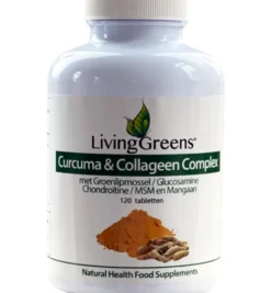 Livinggreens Curcuma & Collageen Complex (120 tabletten)