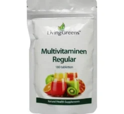 LivingGreens Multi vitaminen en mineralen (180 tabletten)