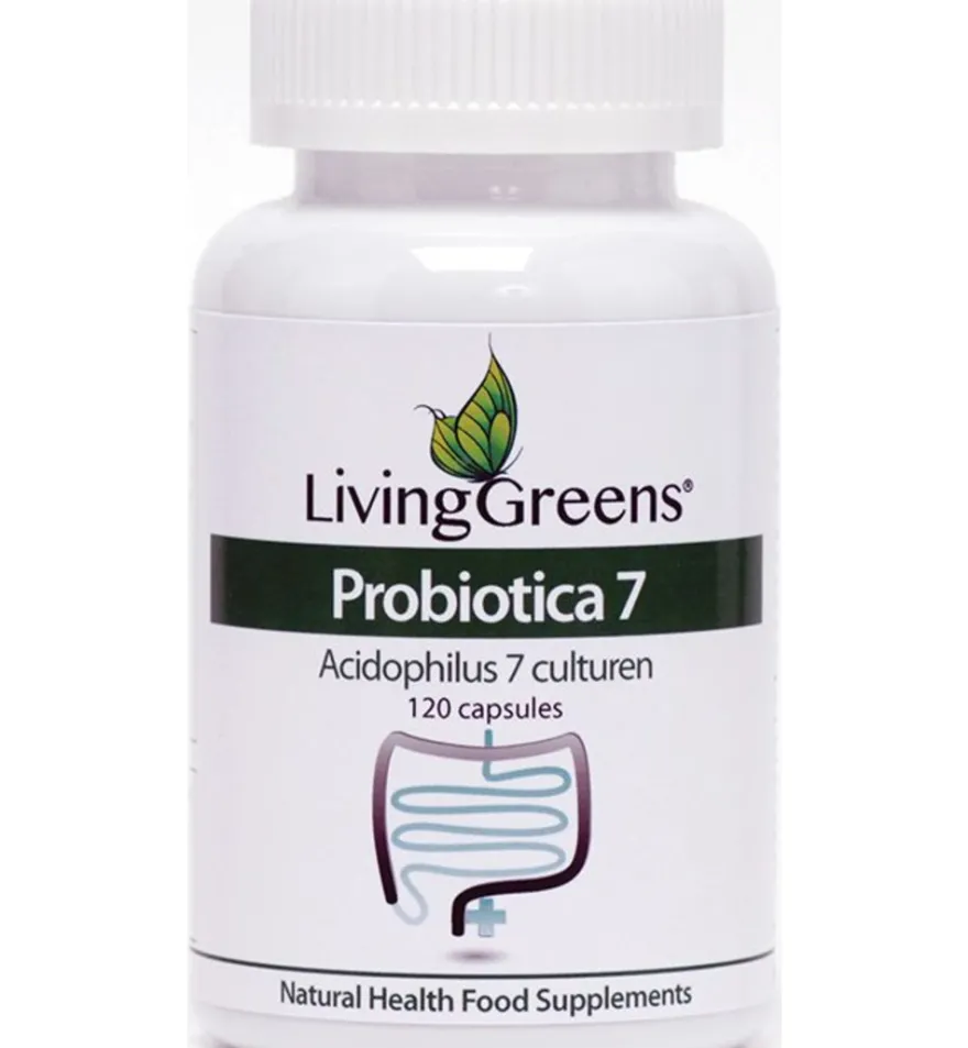 Livinggreens Probiotica Acidophilus 7 Culturen (120 capsules)