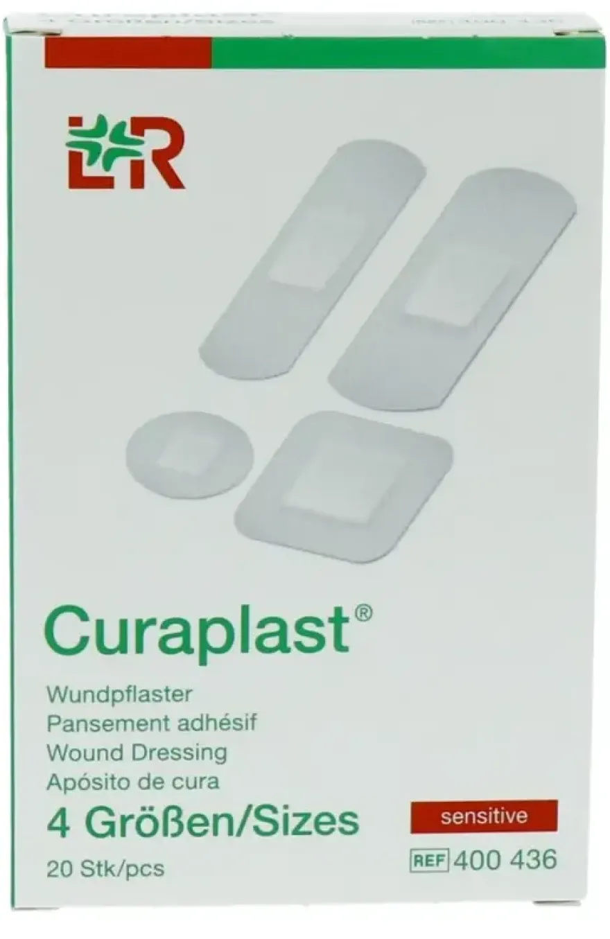 Lohmann & Rauscher Curaplast Pleister Assorti Sensitive (20 stuks)