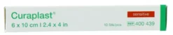 Lohmann & Rauscher Curaplast Pleister 6 X 10 Cm Sensitive (10 stuks)