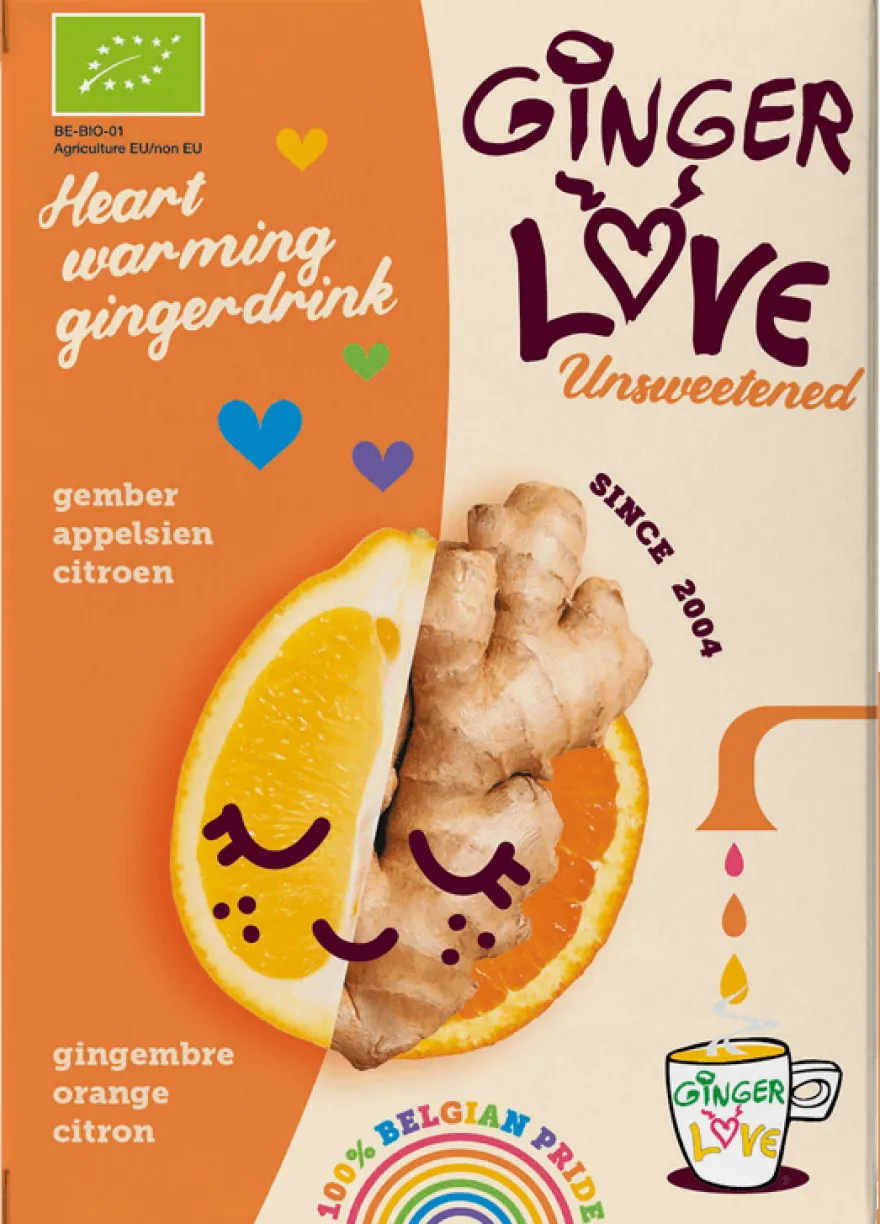 Lombardia Lfc Gingerlove Unsweetened Bio (3 x 14 gr)