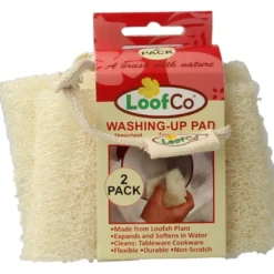 Loofco Afwas Spons Loofah Bio (2 stuks)