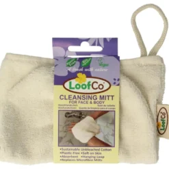 Loofco Washandje Ongebleekt Katoen Bio (1 stuk)