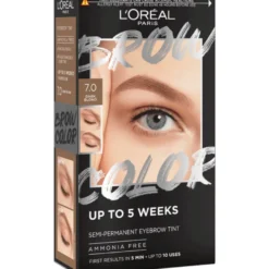 L’Oréal Eyebrow Brow Tint Kit 7.0 Dark Blonde (1 stuk)