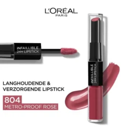 L’Oréal Infaillible lipstick 804 (1 stuk)