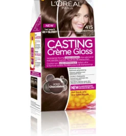 L’Oréal Paris Casting Creme Gloss 415 Iced Chestnut (1 set)