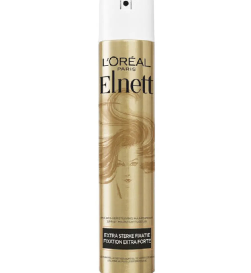 L’Oréal Paris Elnett Satin Extra Sterk Fixatie Zwart (300 ml)
