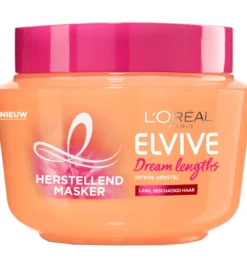 L’Oréal Paris Elvive Dream Lengths Haarmasker voor Lang/Beschadigd Haar (300 ml)