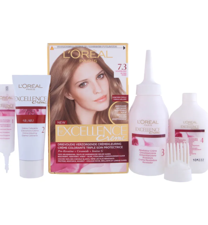 L’Oréal Paris Excellence Creme 7.3 Goudblond (1 set)