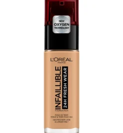 L’Oréal Paris Foundation Infaillible 32H Fresh Wear 260 Golden Sun (1 stuk)