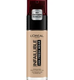 L’Oréal Paris Foundation Infaillible 32H Fresh Wear 145 Beige Rose (1 stuk)