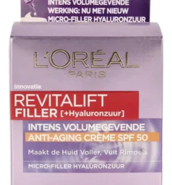 L’Oréal Paris Revitalift Filler Dagcreme Anti Aging SPF50 (50 ml)