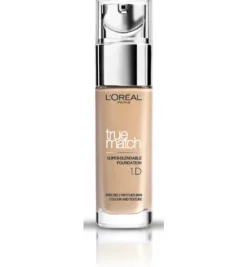 L’Oréal True match foundation 1W golden ivory (30 ml)