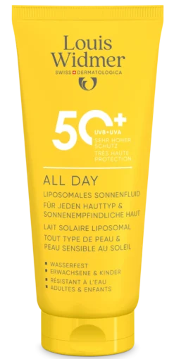 Louis Widmer All Day 50+ zonder Parfum (100 ml)