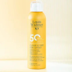 Louis Widmer Clear & Dry Sun Spray 50 zonder Parfum (200 ml)