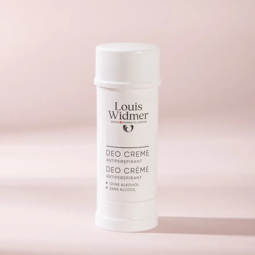Louis Widmer Deo Crème Antiperspirant zonder Parfum (40 ml)