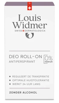 Louis Widmer Deo Roll-on Antiperspirant zonder Parfum (50 ml)