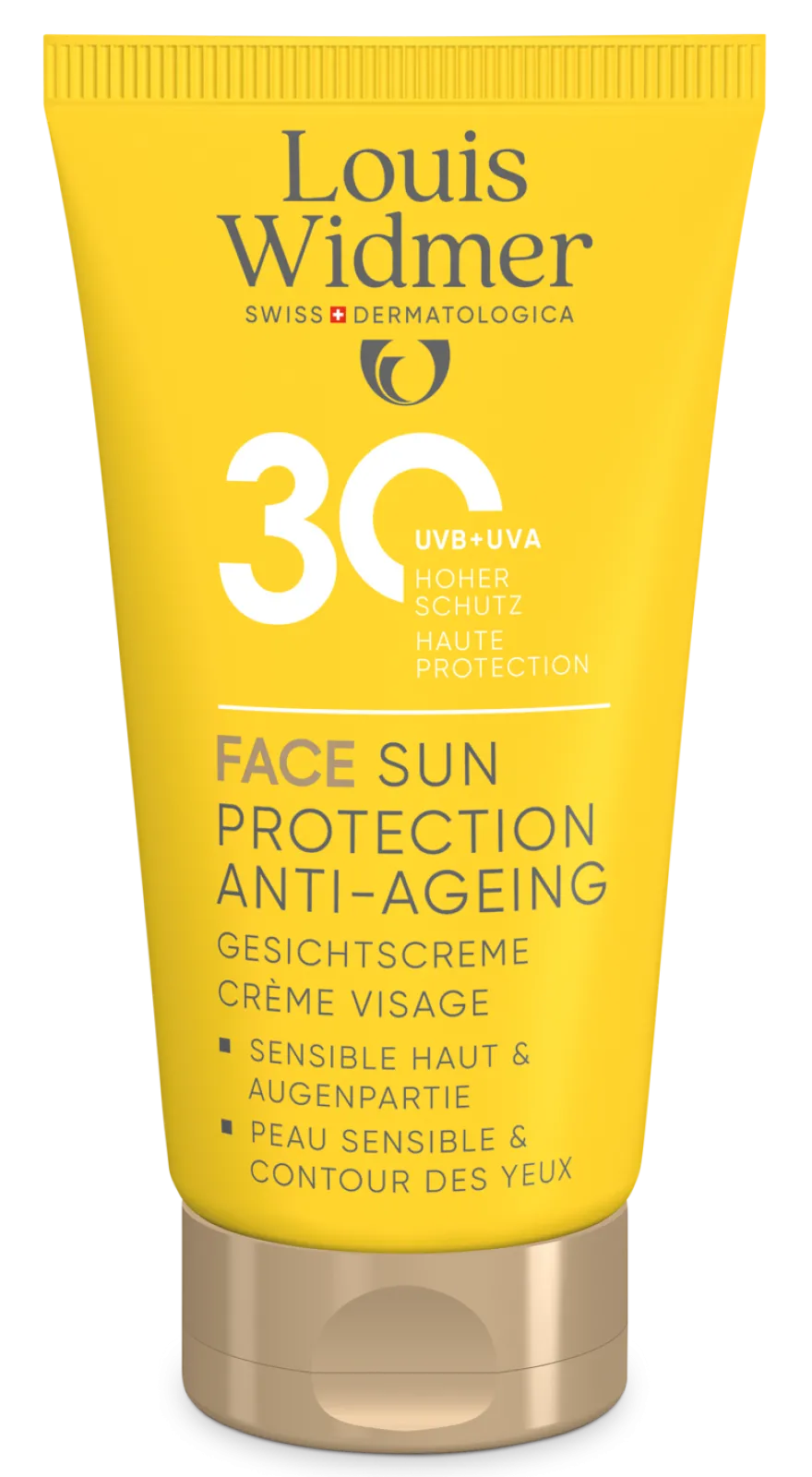 Louis Widmer Face Sun Protection Anti-ageing 30 Licht Geparfumeerd (50 ml)