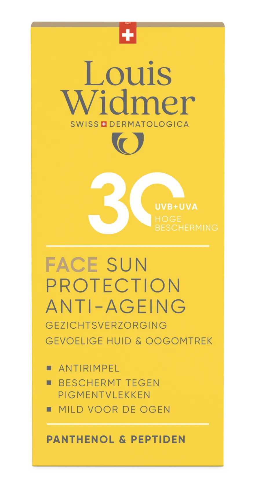 Louis Widmer Face Sun Protection Anti-ageing 30 Licht Geparfumeerd (50 ml)