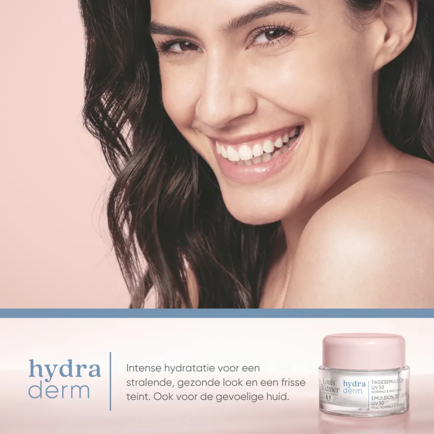 Louis Widmer Hydraderm Dag Fluide Uv 15 Licht Geparfumeerd (50 ml)