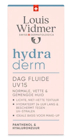 Louis Widmer Hydraderm Dag Fluide Uv 15 Licht Geparfumeerd (50 ml)