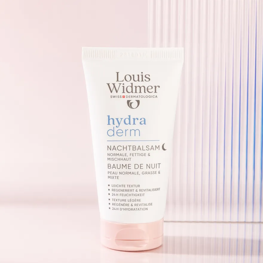 Louis Widmer Hydraderm Nachtbalsem Licht Geparfumeerd (50 ml)