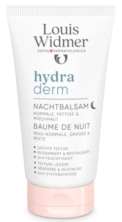 Louis Widmer Hydraderm Nachtbalsem Licht Geparfumeerd (50 ml)
