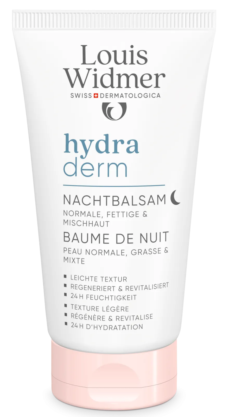 Louis Widmer Hydraderm Nachtbalsem Licht Geparfumeerd (50 ml)
