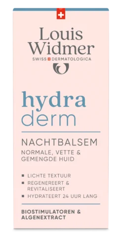 Louis Widmer Hydraderm Nachtbalsem Licht Geparfumeerd (50 ml)