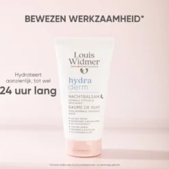 Louis Widmer Hydraderm Nachtbalsem Licht Geparfumeerd (50 ml)