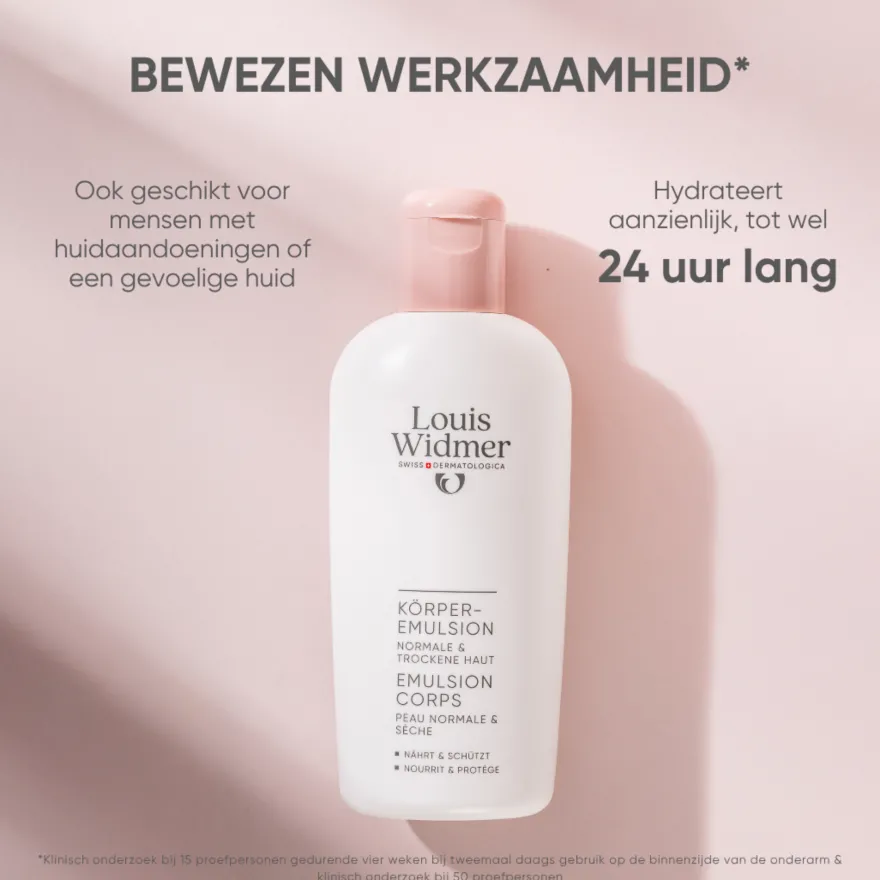 Louis Widmer Lichaamsemulsie Licht Geparfumeerd (200 ml)