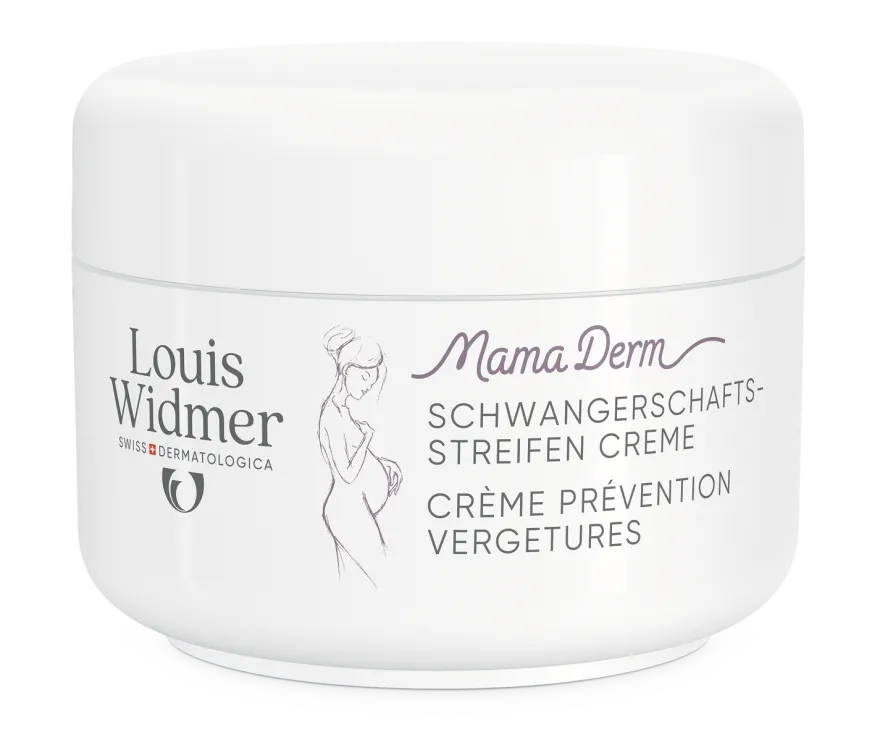 Louis Widmer Mamaderm Crème tegen Striemen Licht Geparfumeerd (250 ml)