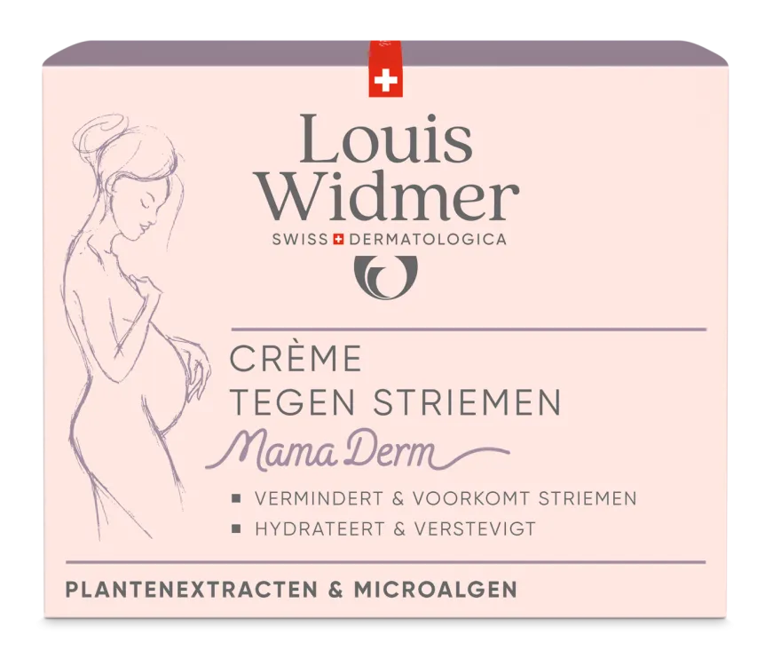 Louis Widmer Mamaderm Crème tegen Striemen Licht Geparfumeerd (250 ml)
