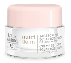 Louis Widmer Nutriderm Dagcrème Éclat Rosé Uv 50 Licht Geparfumeerd (50 ml)