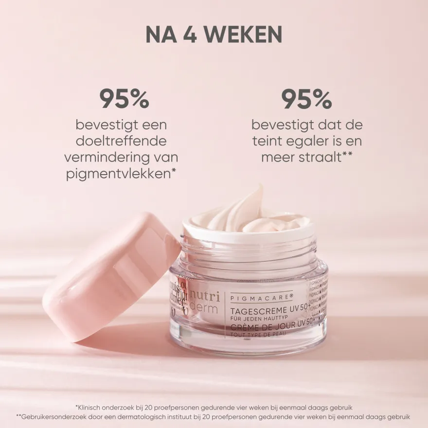Louis Widmer Nutriderm Pigmacare® Dagcrème Uv 50+ Licht Geparfumeerd (50 ml)
