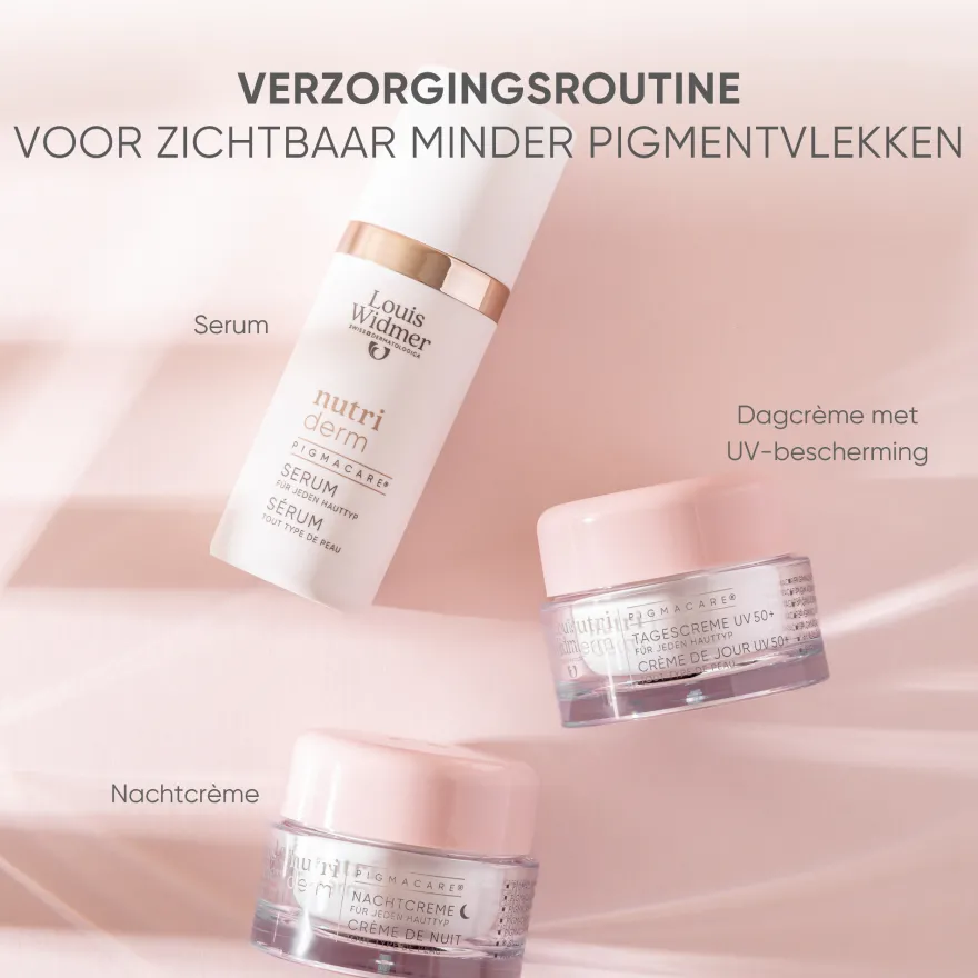 Louis Widmer Nutriderm Pigmacare® Dagcrème Uv 50+ Licht Geparfumeerd (50 ml)