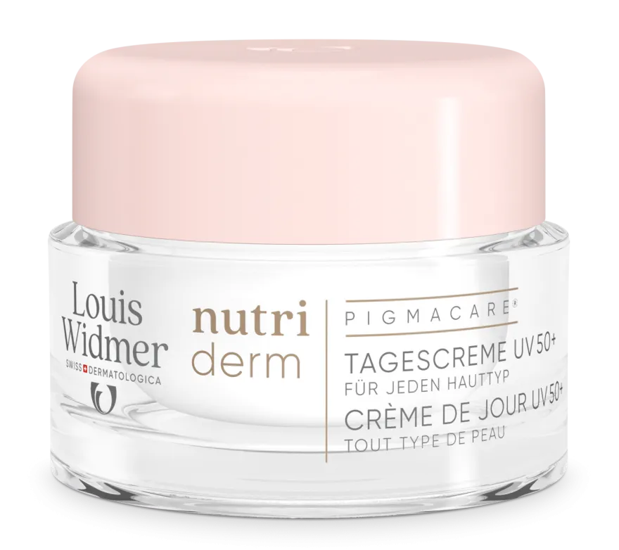 Louis Widmer Nutriderm Pigmacare® Dagcrème Uv 50+ Licht Geparfumeerd (50 ml)