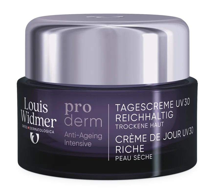 Louis Widmer Proderm Dagcrème Uv 30 Rijke Textuur zonder Parfum (50 ml)