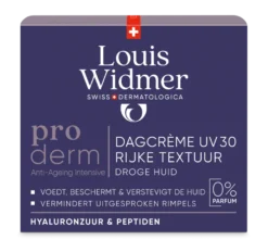 Louis Widmer Proderm Dagcrème Uv 30 Rijke Textuur zonder Parfum (50 ml)