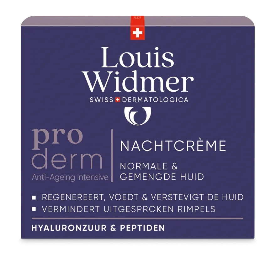 Louis Widmer Proderm Nachtcrème Licht Geparfumeerd (50 ml)