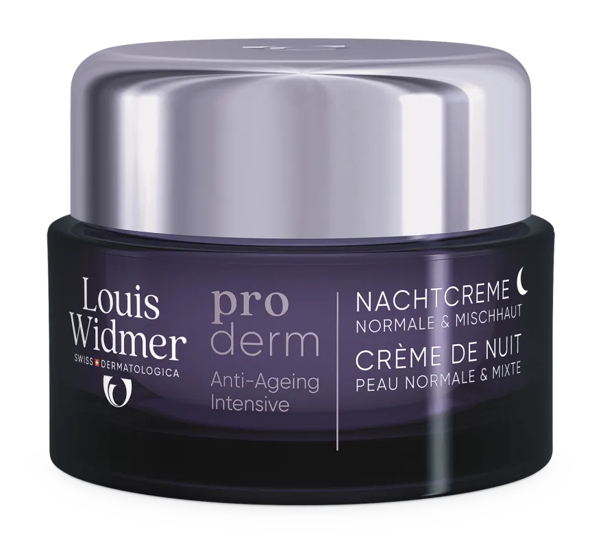 Louis Widmer Proderm Nachtcrème Licht Geparfumeerd (50 ml)