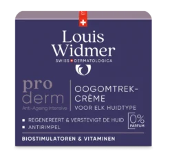Louis Widmer Proderm Oogomtrekcrème zonder Parfum (30 ml)