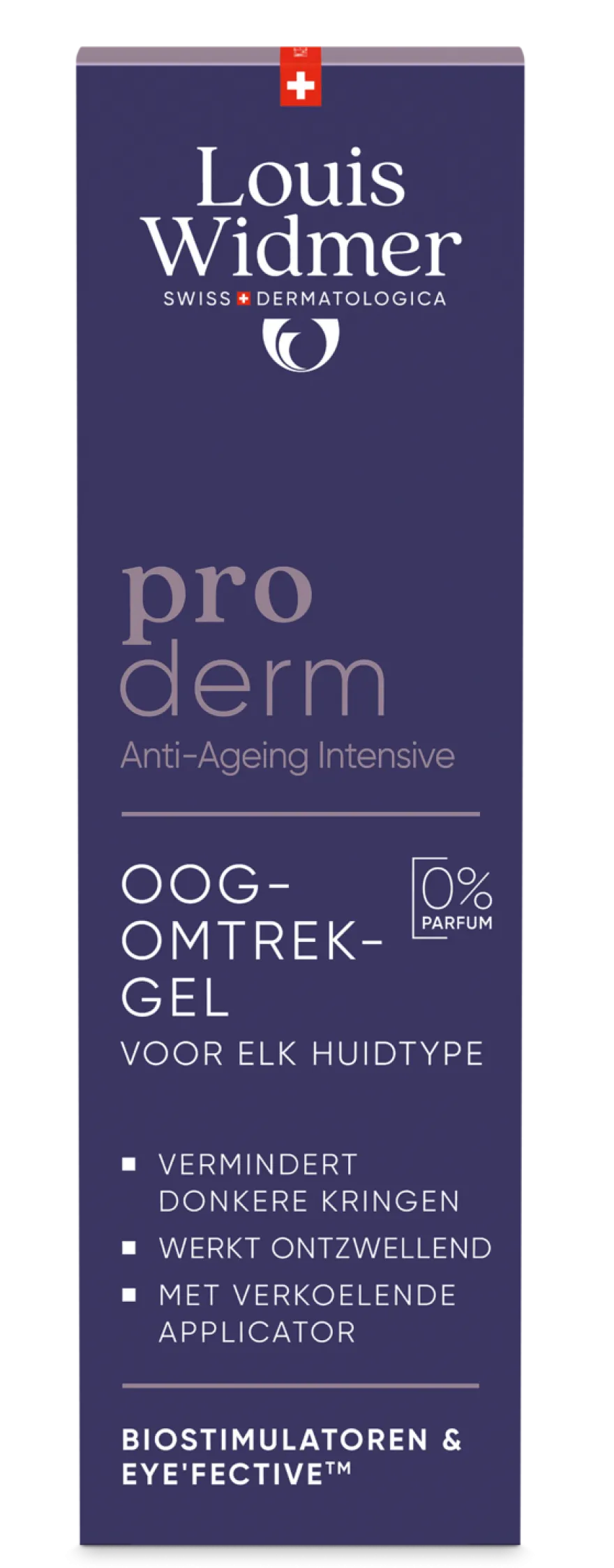 Louis Widmer Proderm Oogomtrekgel zonder Parfum (15 ml)