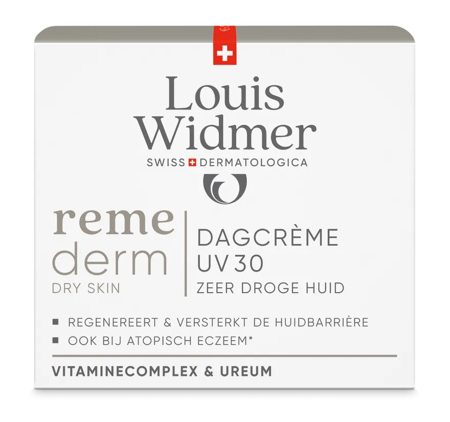 Louis Widmer Remederm Dagcrème Uv 30 Licht Geparfumeerd (50 ml)