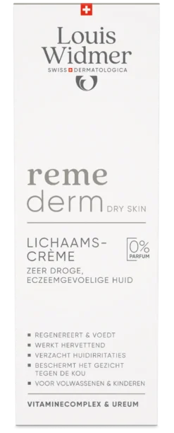 Louis Widmer Remederm Lichaamscrème zonder Parfum (200 ml)