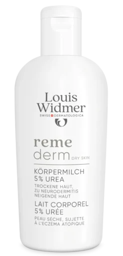 Louis Widmer Remederm Lichaamsmelk 5 % Ureum zonder Parfum (200 ml)