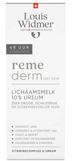 Louis Widmer Remederm Lichaamsmelk 10 % Ureum Licht Geparfumeerd (200 ml)