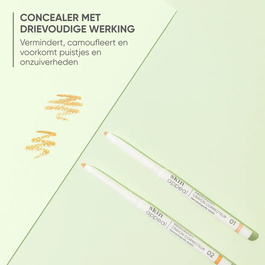 Louis Widmer Skinappeal Coverstick 02 zonder Parfum (0,25 gr)